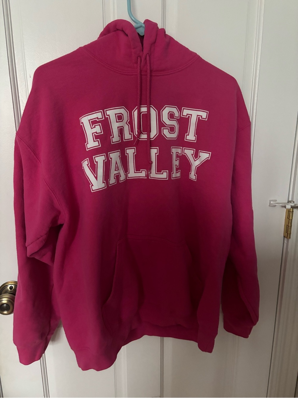 FROST VALLEY Hot Pink Hoodie